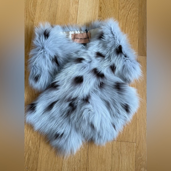 Yves Salomon Scarf, fur collar new - Picture 2 of 6